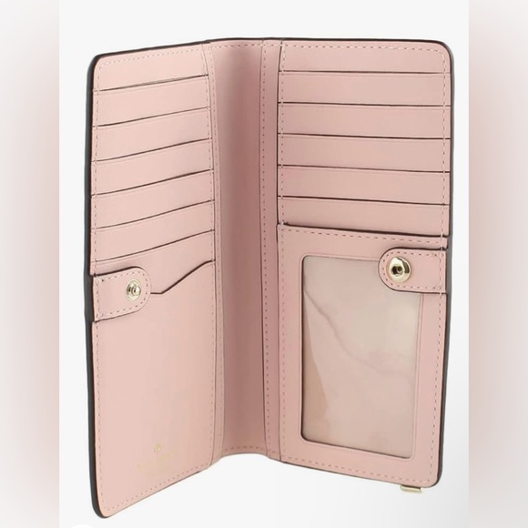 NWOT Kate Spade Madison Large Slim Bifold
Wallet Conch Pink - Picture 3 of 3